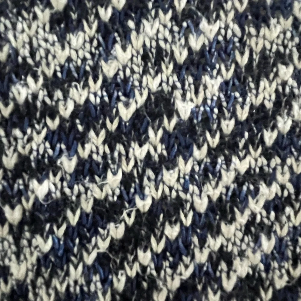 Women's Black, blue and White Sweater - Picture 6 of 6